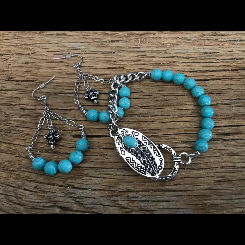 Western Bracelet Turquoise Jewelry Western Jewelry Yellowstone Jewelry